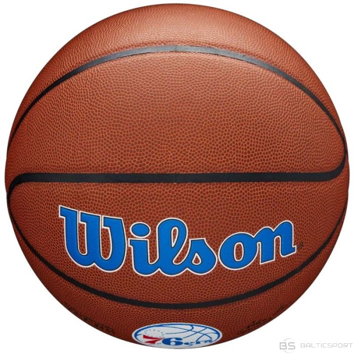 Basketbola bumba /Wilson Basketball Team Alliance Philadelphia 76ers Ball WTB3100XBPHI (7)