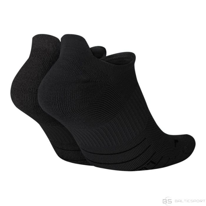 Nike Multiplier No-Show 2 pack SX7554-010 socks (S)