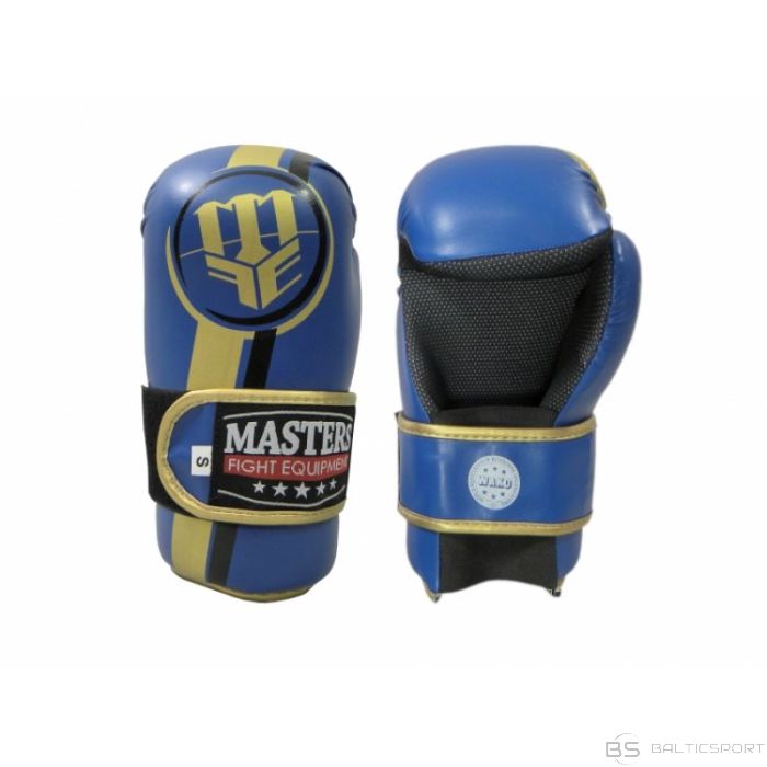 Open gloves ROSM-MASTERS (WAKO APPROVED) 01559-02M (niebieski+M)