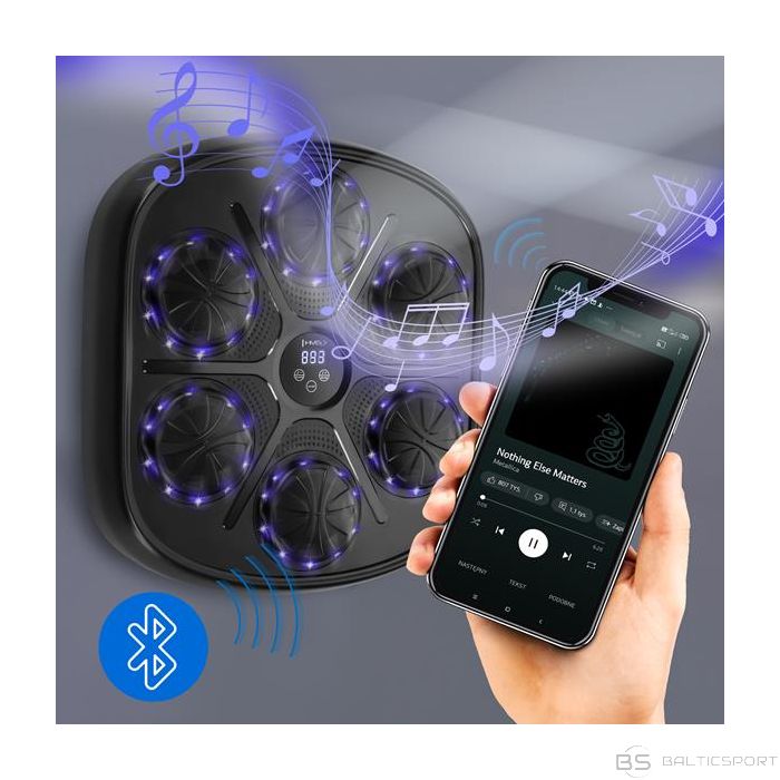 HMS TB03 INTELIGENTS MŪZIKAS BOKSA MAŠĪNAS BLUETOOTH AR CIMDIEM