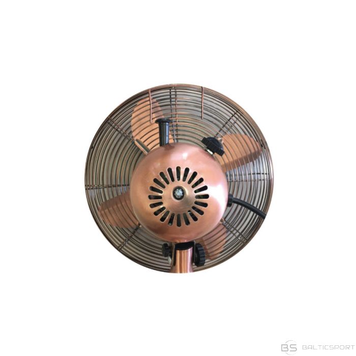 Beper VE.  Retro stila galda ventilators ar metāla rāmi,