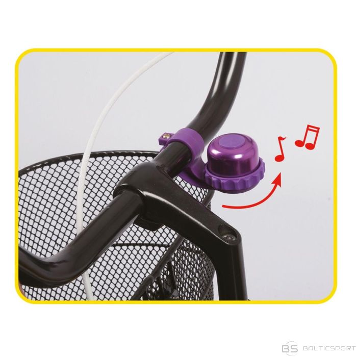 Dunlop VELOSIPĒNA ZVANU DIAMETRS 48MM SARKANS