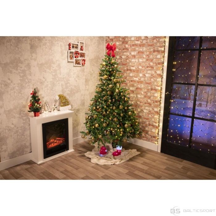 Christmas Decoration DECORATIVE PLASTIC BALL 6CM SET 35 PCS GOLD