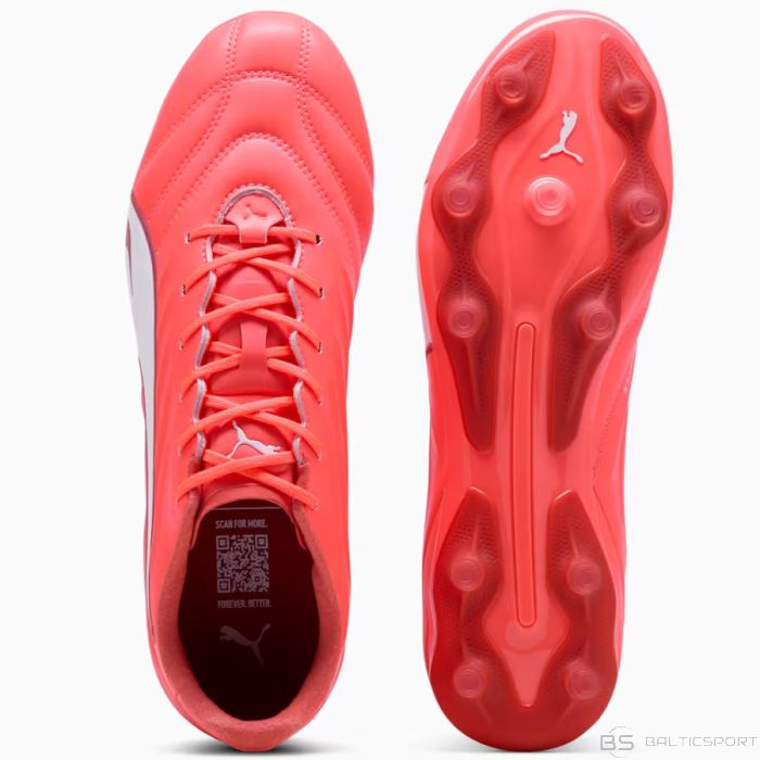 Buty Puma KING Pro FG/AG 108308-01 / czerwony / 42 1/2