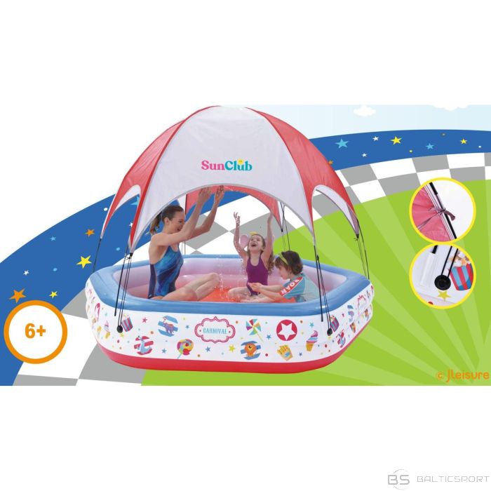 Jilong CIRKUS CHILDREN&#39;S POOL WITH A CANOPY 223x208x163CM 51124