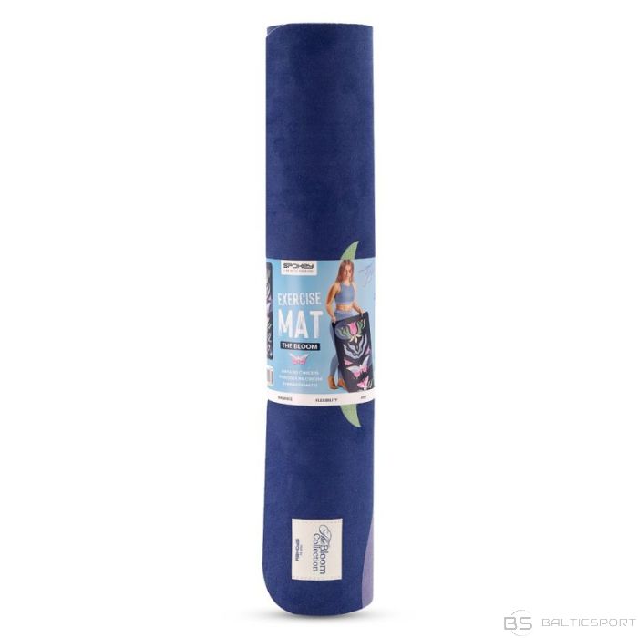 Spokey Коврик для йоги The Bloom Mat SPK-944487 (Czarny)