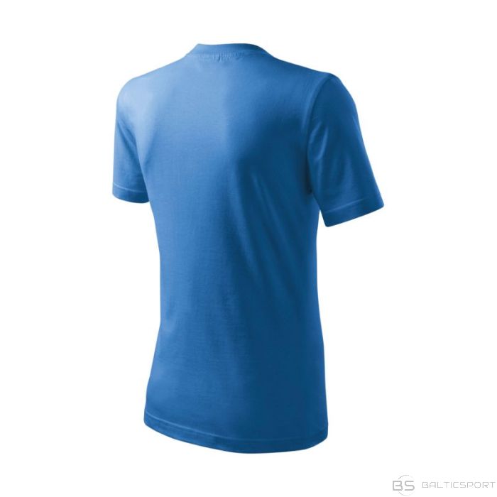 Malfini Basic Jr T-krekls MLI-13814 debeszils (110 cm/4 lata)