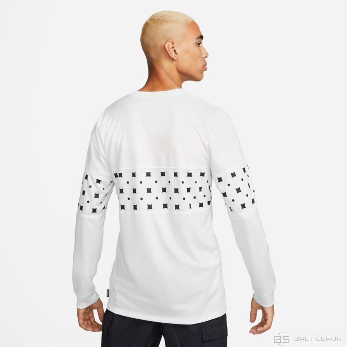 Nike DF FC Libero Top LS GX DQ8559 121 / balts / M