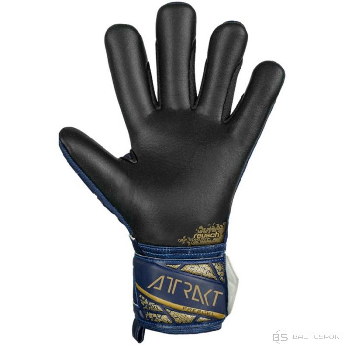 Reusch Attrakt Freegel Silver M goalkeeper gloves 5470235 4411 (9)