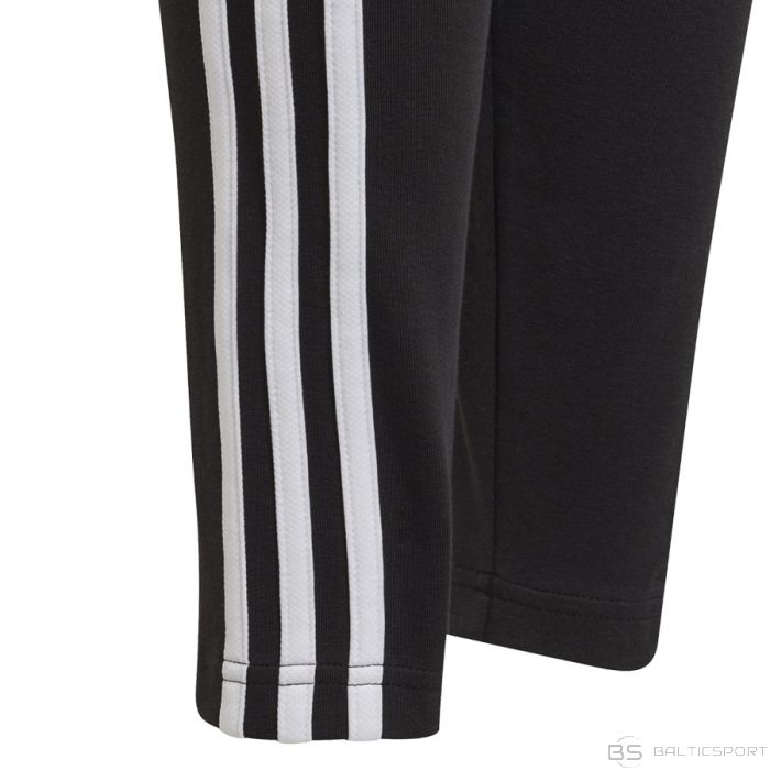 Adidas Meitenes Essentials 3 Stripes LegGings GN4046 / Melna / 134 cm