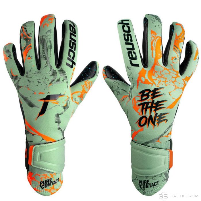 Futbola vārtsarga cimdi /Reusch Pure Contact Fusion 53 70 900 5444 vārtsargu cimdi (10,5)