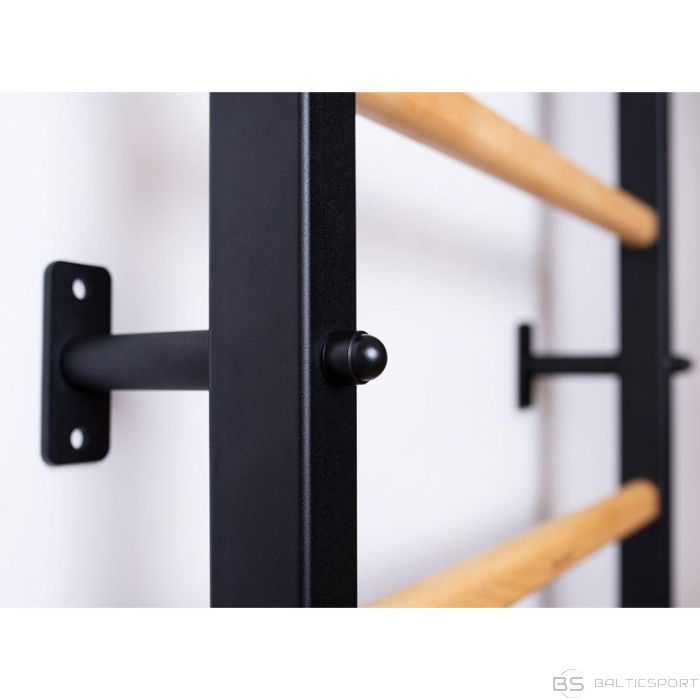 Benchk WOODEN AND METAL GYMNASTIC LADDER WITH WOODEN BAR AND ACCESSORIES 222B