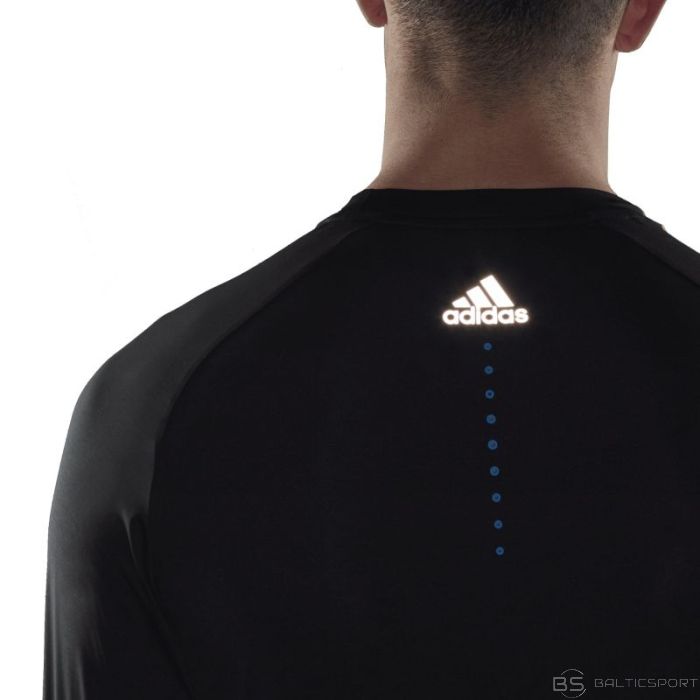 Adidas T-krekls vTrain to Peak HIIT apmācība ar garām piedurknēm M HC4217 (S)