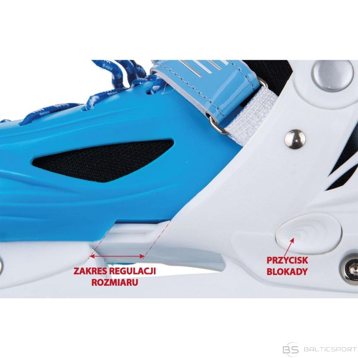 Enero РОЛИКОВЫЕ КОНЬКИ - РОЛИКОВЫЕ КОНЬКИ - SKATING 4IN1 26-29 СИНИЙ