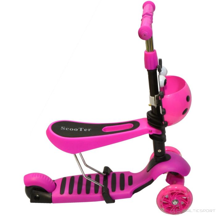 Enero BALANCING SCOOTER 3-IN-1 BIEDRONKA PINK