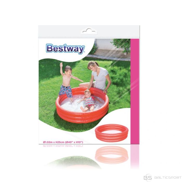 BS Bestway piepūšamais baseins 102x25cm 51024-5648 (N/A)