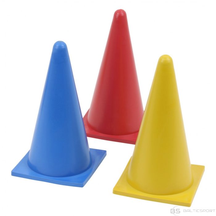 Konuss 23cm no gumijota materiāla - elastīgs