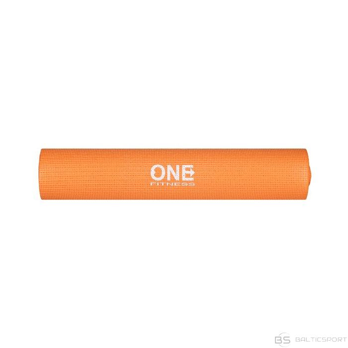 One Fitness YM02 ORANGE JOGAS PAKLĀJĪGS