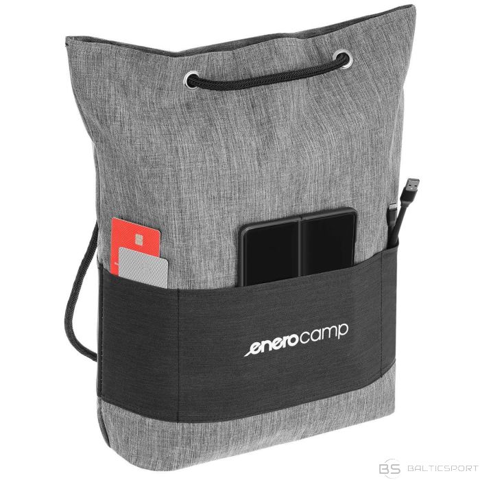 Enero Camp THERMAL BAG BACKPACK 2 IN 1 41x14x45CM GRAY 26L