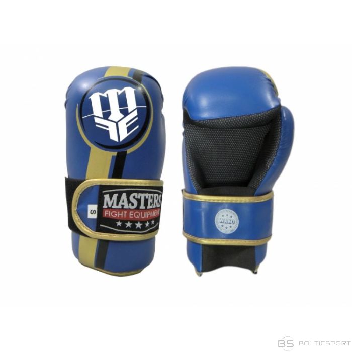 Open gloves ROSM-MASTERS (WAKO APPROVED) 01559-02M (niebieski+M)