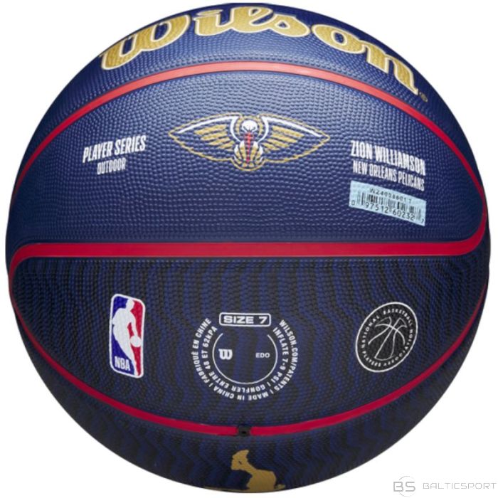 Wilson NBA Player Icon Zion Баскетбол Williamson Outdoor Ball WZ4008601XB7 (7)