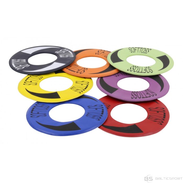 Frīsbija disks no putu materiāla ar PVC pārkājumu