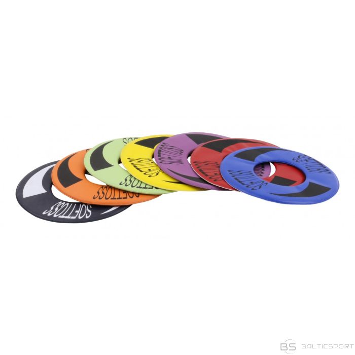 Frīsbija disks no putu materiāla ar PVC pārkājumu