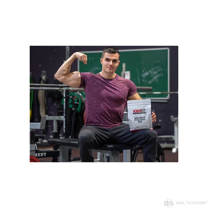 Whey proteīna pulveris 1kg ICONFIT Whey Protein 80 (1KG)