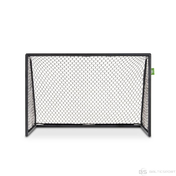 Futbola vārti EXIT Scala aluminium 180x120cm -  melni