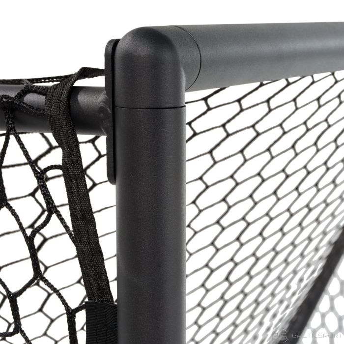 Futbola vārti EXIT Scala aluminium 180x120cm -  melni