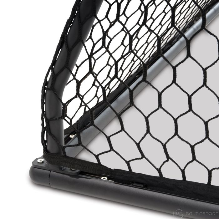 Futbola vārti EXIT Scala aluminium 180x120cm -  melni