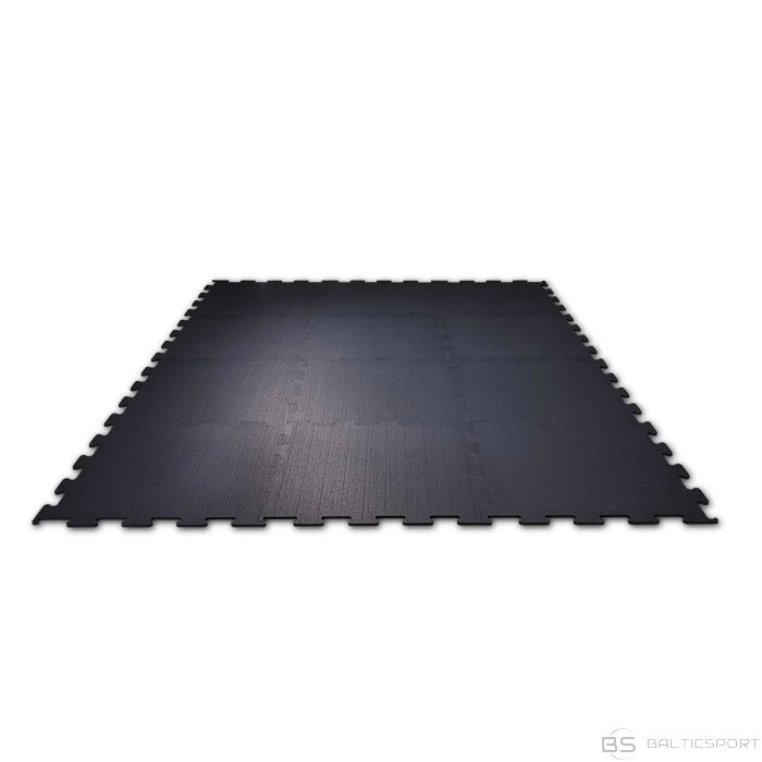 Grīdas segums interlock SEG - melns - 100 x100 cm