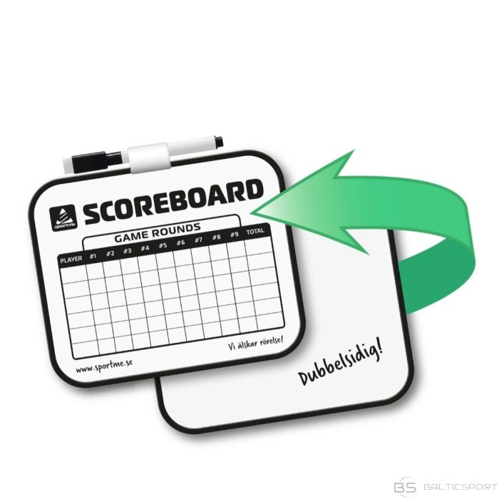 Universāla spēļu Rezultātu tāfele ar flomasteru Score Board