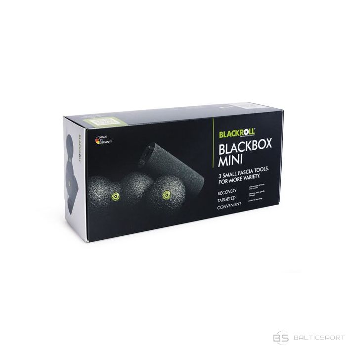 MASĀŽAS KOMPLEKTS BLACKROLL® BLACKBOX MINI SET