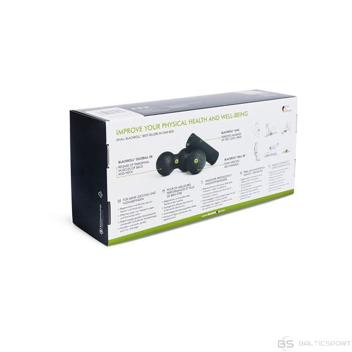MASĀŽAS KOMPLEKTS BLACKROLL® BLACKBOX MINI SET