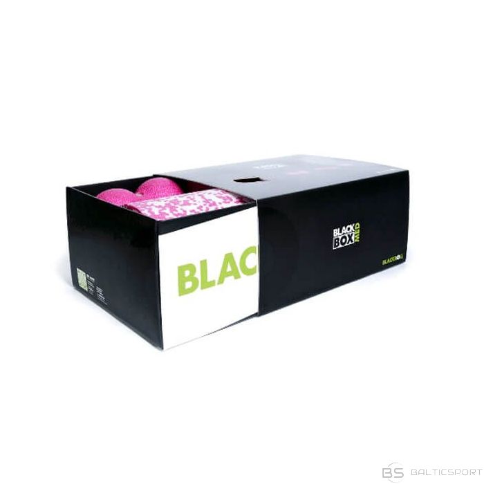 Masāžas komplekts BLACKROLL BLACKBOX MED rozā