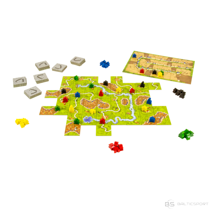 Carcassonne galda spēle 2-5 spēlētājiem