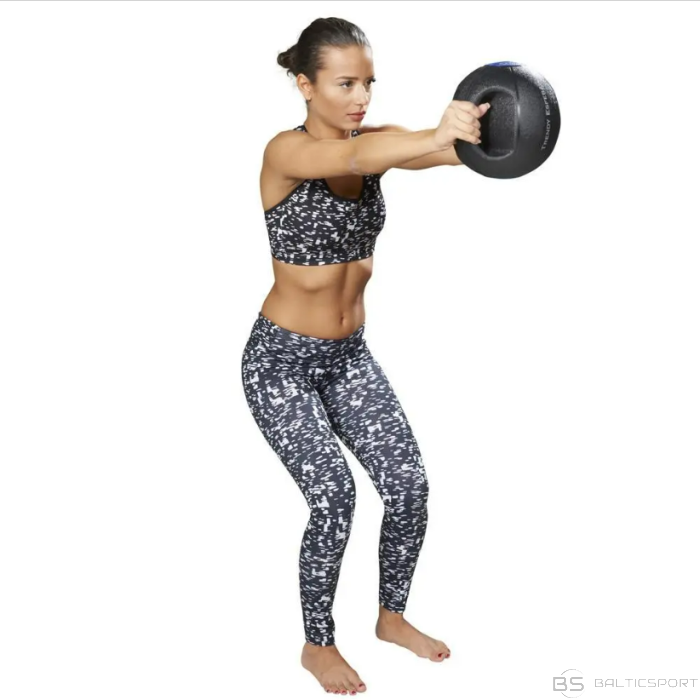 Medicīnas svara bumba ar rokturiem 7kg, 8kg, 9kg Trendy Esfera-8 kg
