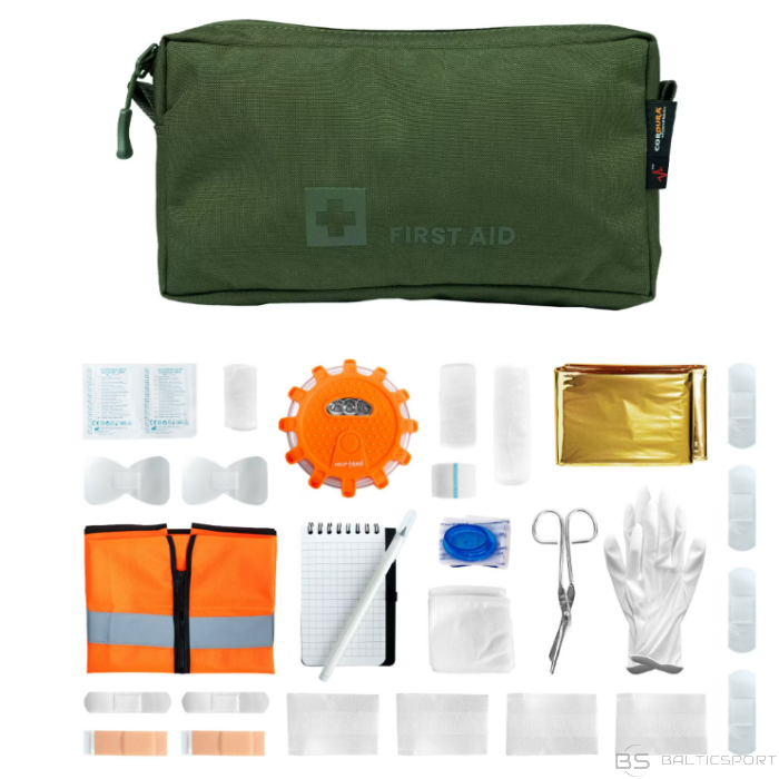 Izdzīvošanas komplekts Soma Help Bag Max emergency kit - Olive Green