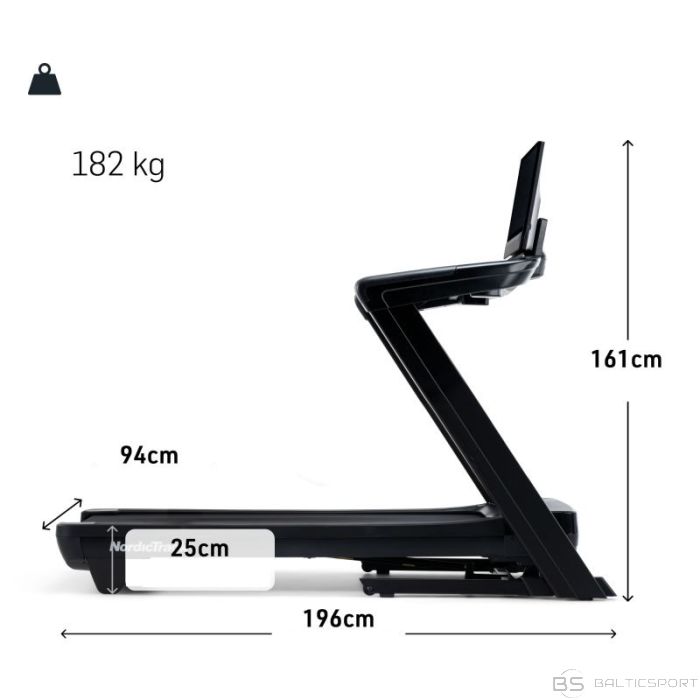 Skrejceliņš, skriešanas celiņš Nordictrack Commercial 2450 Electric Treadmill