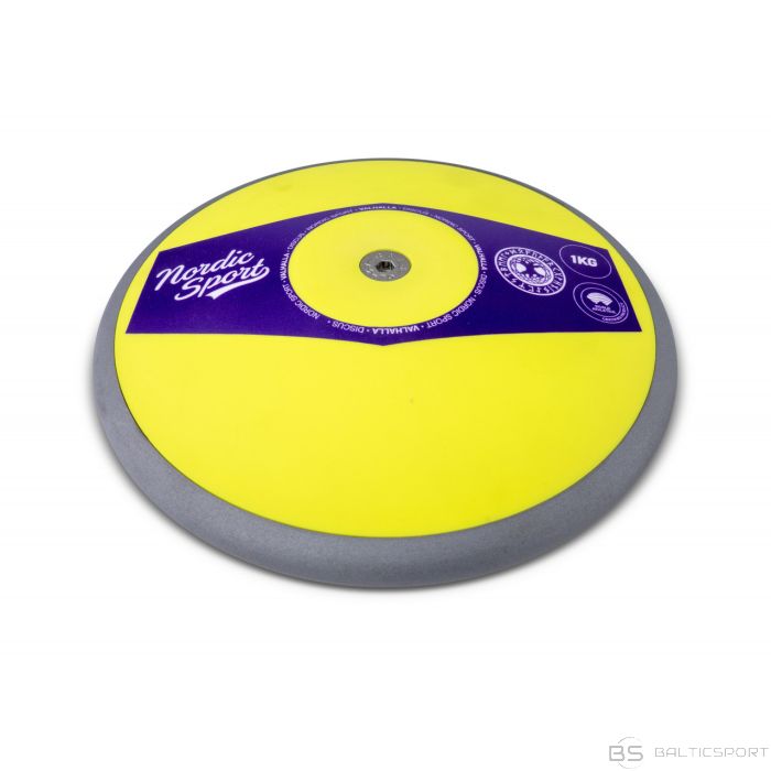 Nordic Sport Valhallas sacensību disks 1kg - 2kg