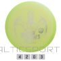 Discgolf DISCMANIA Midrange driver RAZOR CLAW 3 META TACTIC Green 4/2/0/3