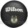 Wilson Team Tribute Milwaukee Bucks mini bumba WZ4017606XB basketbolā (3)
