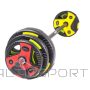 HMS SBP15 Body Pump stienis ar svaru diskiem 20kg