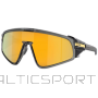 Saulesbrilles Oakley Latch Panel Grey Smoke / PRIZM 24