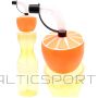 Excellent Houseware BOTTLE SPORTS BOTTLE WITH STRAW - YELLOW