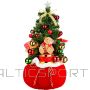 Christmas Decoration DECORATIVE CHRISTMAS TREE 60CM 25LED TIMER TEDDY BEAR