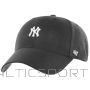 47 Brand MLB New York Yankees Base Runner Cap B-BRMPS17WBP-BKA (viens izmērs)