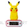 BS Pokémon Pikachu modinātājs ar apgaismojumu