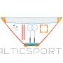 Schreuderssport Badminton set GET & GO INSTANT 65KC Blue/Orange